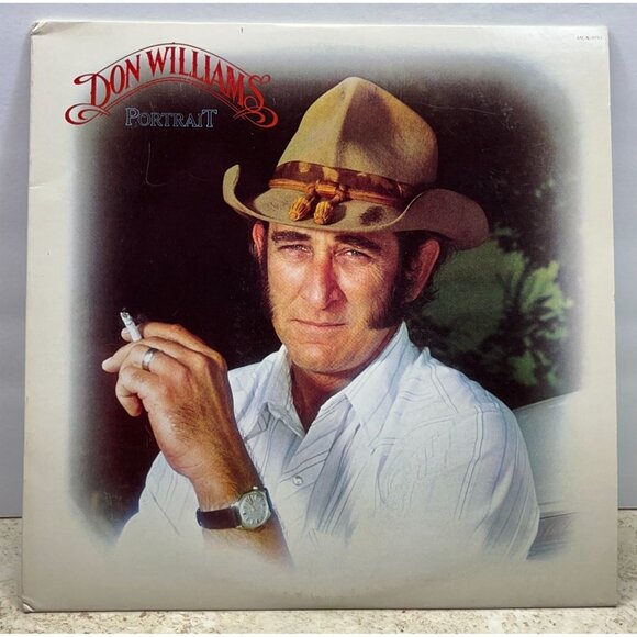 Don Williams Portrait Country Vinyl LP 1979 MCA Records 3192 + Lyric Insert VG+ - Picture 5 of 6